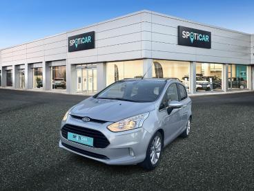 SPOTICAR Ford B-max 1.0 Ecoboost S&s 125ch Titanium Occasion - Monospace Essence Gris Clair - La Seyne Sur Mer - 1203788061_1