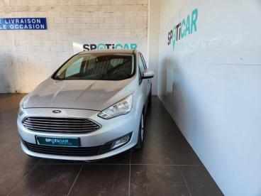 SPOTICAR Ford C-max 1.0 Ecoboost 125ch Stop&start Titanium Occasion - Monospace Essence Gris - Aurillac - 1203544838_1