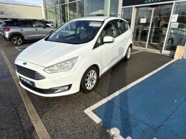 SPOTICAR Ford C-max 1.0 Ecoboost 125 Stop&start Titanium Occasion - Monospace Essence Blanc Glacier - Brest - 1203767613_3