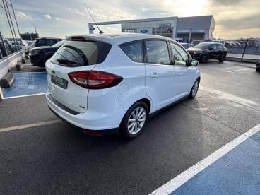SPOTICAR Ford C-max 1.0 Ecoboost 125 Stop&start Titanium Occasion - Monospace Essence Blanc Glacier - Brest - 1203767613_5