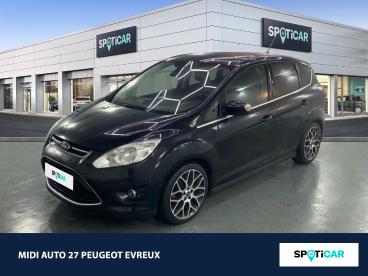SPOTICAR Ford C-max 1.0 Scti 125ch Ecoboost Stop&start Titanium X Occasion - Monospace Essence Noir Scala - Normanville - 1203829706_1