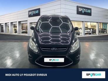 SPOTICAR Ford C-max 1.0 Scti 125ch Ecoboost Stop&start Titanium X Occasion - Monospace Essence Noir Scala - Normanville - 1203829706_2