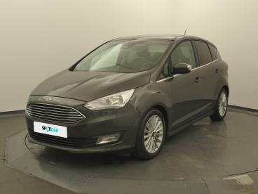 SPOTICAR Ford C-max 1.0 Ecoboost 125 S&s Titanium Occasion - Monospace Essence Gris - Laval - 1203831066_1