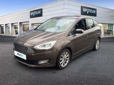 SPOTICAR Ford C-max 1.5 Tdci 120 S&s Titanium Powershift Occasion - Monospace Diesel Marron - Granville - 1203839947_1