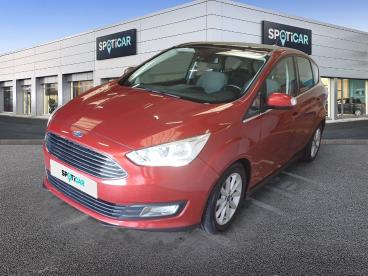 SPOTICAR Ford C-max 1.0 Ecoboost 125 S&s Titanium Occasion - Monospace Essence Rouge - Isigny Sur Mer - 1203931168_1