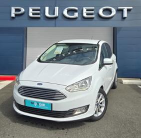 SPOTICAR Ford C-max 1.0 Ecoboost 125 Ch Bvm6 S&s Titanium Occasion - Monospace Essence Blanc - Joue Les Tours - 1203982767_1