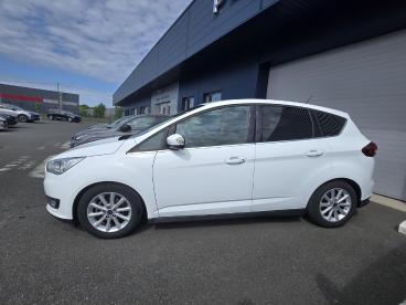 SPOTICAR Ford C-max 1.0 Ecoboost 125 Ch Bvm6 S&s Titanium Occasion - Monospace Essence Blanc - Joue Les Tours - 1203982767_2