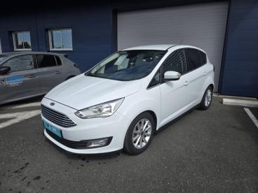 SPOTICAR Ford C-max 1.0 Ecoboost 125 Ch Bvm6 S&s Titanium Occasion - Monospace Essence Blanc - Joue Les Tours - 1203982767_3