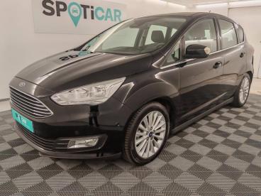 SPOTICAR Ford C-max 1.0 Ecoboost 125ch Stop&start Titanium Euro6.2 Occasion - Monospace Essence Noir Shadow - Aubiere - 1203997659_1