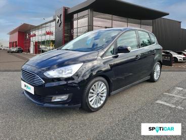 SPOTICAR Ford C-max 1.0 Ecoboost 125ch Stop&start Titanium Euro6.2 Occasion - Monospace Essence Noir Shadow - Montauban - 1203999505_1