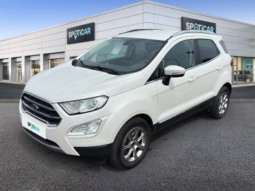 SPOTICAR Ford Ecosport 1.0 Ecoboost 125ch Titanium Occasion - Suv-4x4 Essence Blanc Glacier - Feignies - 1203598364_1