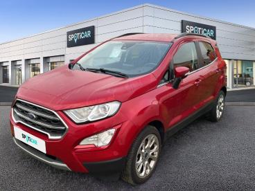 SPOTICAR Ford Ecosport 1.0 Ecoboost 125ch Titanium 141g Occasion - Suv-4x4 Essence Premium Rouge Fantastic - Berck-sur-mer - 1203750791_1