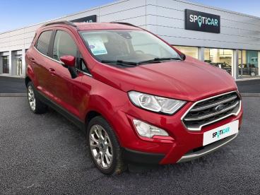 SPOTICAR Ford Ecosport 1.0 Ecoboost 125ch Titanium 141g Occasion - Suv-4x4 Essence Premium Rouge Fantastic - Berck-sur-mer - 1203750791_3