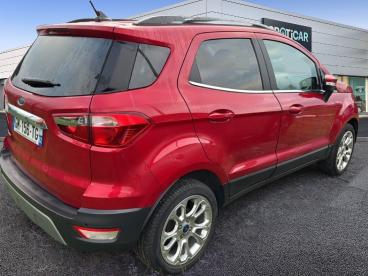 SPOTICAR Ford Ecosport 1.0 Ecoboost 125ch Titanium 141g Occasion - Suv-4x4 Essence Premium Rouge Fantastic - Berck-sur-mer - 1203750791_4