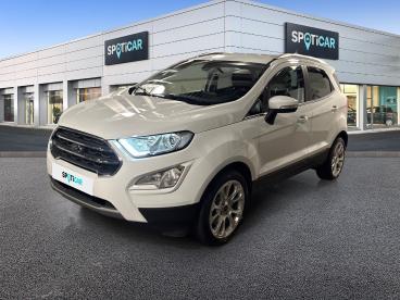 SPOTICAR Ford Ecosport 1.0 Ecoboost 125ch S&s Bvm6 Titanium Occasion - Suv-4x4 Essence Blanc - St Etienne - 1203753950_1