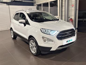 SPOTICAR Ford Ecosport 1.0 Ecoboost 125ch S&s Bvm6 Titanium Occasion - Suv-4x4 Essence Blanc - St Etienne - 1203753950_3