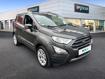 SPOTICAR Ford Ecosport 1.5 Ecoblue 125ch S&s Bvm6 Titanium Occasion - Suv-4x4 Diesel Gris Fonce - Villefranche sur saone - 1203772377_3