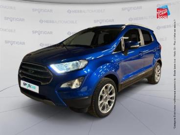 SPOTICAR Ford Ecosport 1.0 Ecoboost 140ch Titanium Occasion - Suv-4x4 Essence Bleu Lighthning - Prix les mezieres - 1203847273_1