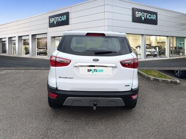 SPOTICAR Ford Ecosport 1.0 Ecoboost 125 Titanium // Gps + Radar De Recul Occasion - Suv-4x4 Essence Blanc Glacier - Limoges - 1203894639_5