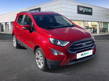 SPOTICAR Ford Ecosport 1.0 Ecoboost 125ch Titanium 141g Occasion - Suv-4x4 Essence Premium Rouge Fantastic - Aubagne - 1203926292_3