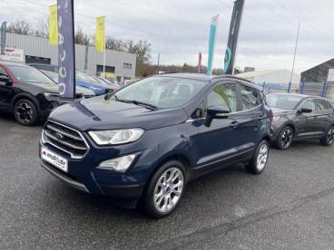 SPOTICAR Ford Ecosport 1.0 Ecoboost 125ch Titanium 6cv Occasion - Suv-4x4 Essence Fashion Bleu Island - Vert Saint Denis - 1204027317_1