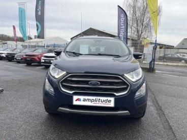 SPOTICAR Ford Ecosport 1.0 Ecoboost 125ch Titanium 6cv Occasion - Suv-4x4 Essence Fashion Bleu Island - Vert Saint Denis - 1204027317_2