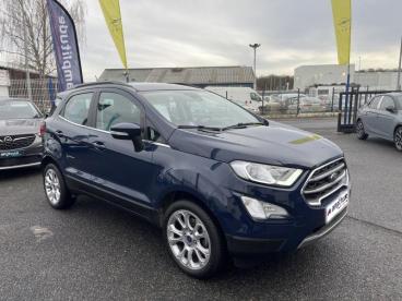 SPOTICAR Ford Ecosport 1.0 Ecoboost 125ch Titanium 6cv Occasion - Suv-4x4 Essence Fashion Bleu Island - Vert Saint Denis - 1204027317_3