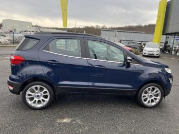 SPOTICAR Ford Ecosport 1.0 Ecoboost 125ch Titanium 6cv Occasion - Suv-4x4 Essence Fashion Bleu Island - Vert Saint Denis - 1204027317_4