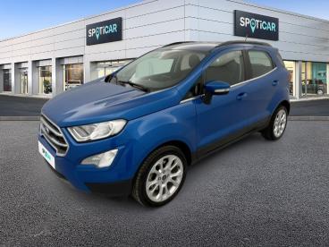 SPOTICAR Ford Ecosport 1.0 Ecoboost 125ch S&s Bvm6 Titanium Occasion - Suv-4x4 Essence Bleu - Roncq - 1204038298_1
