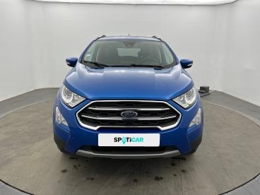 SPOTICAR Ford Ecosport 1.0 Ecoboost 125ch S&s Bvm6 Titanium Occasion - Suv-4x4 Essence Desert Island Blue - Garches - 1204040062_2