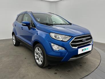 SPOTICAR Ford Ecosport 1.0 Ecoboost 125ch S&s Bvm6 Titanium Occasion - Suv-4x4 Essence Desert Island Blue - Garches - 1204040062_3