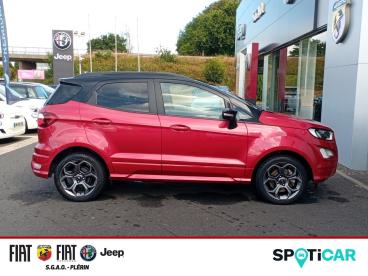 SPOTICAR Ford Ecosport 1.0 Ecoboost 125ch St-line 6cv Occasion - Suv-4x4 Essence Premium Rouge Fantastic - Plerin - 1204082304_4