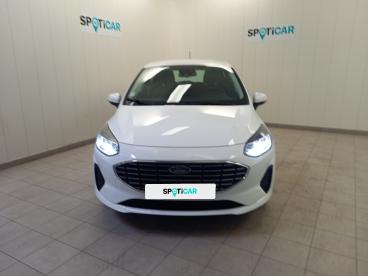 SPOTICAR Ford Fiesta 1.0 Flexifuel 95ch Titanium Business 5p Occasion - Citadine Gpl Blanc Glacier - Brest - 1203572765_2
