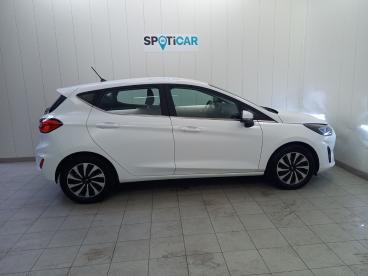 SPOTICAR Ford Fiesta 1.0 Flexifuel 95ch Titanium Business 5p Occasion - Citadine Gpl Blanc Glacier - Brest - 1203572765_4