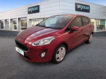 SPOTICAR Ford Fiesta 1.0 Ecoboost 95 Ch S&s Bvm6 Connect Business Occasion - Citadine Essence Ruby Red (metallic) - Ecully - 1203676217_1