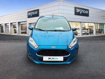 SPOTICAR Ford Fiesta 1.0 Ecoboost 100ch Stop&start Edition 5p Occasion - Citadine Essence Bleu Abysse - Elbeuf - 1203685937_2