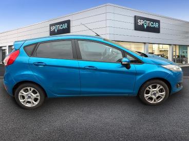 SPOTICAR Ford Fiesta 1.0 Ecoboost 100ch Stop&start Edition 5p Occasion - Citadine Essence Bleu Abysse - Elbeuf - 1203685937_4
