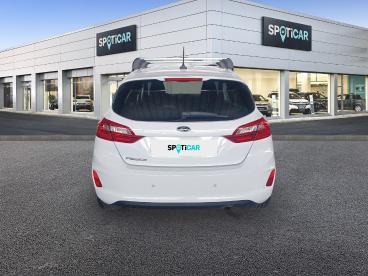 SPOTICAR Ford Fiesta 1.0 Ecoboost 95 Ch S&s Bvm6 Cool & Connect Occasion - Citadine Essence Blanc - Roanne - 1203693854_5