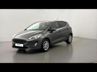 SPOTICAR Ford Fiesta 1.0 Ecoboost 125ch Mhev Titanium 5p Occasion - Citadine Hybride Gris Lunaire - Poitiers - 1203726829_1