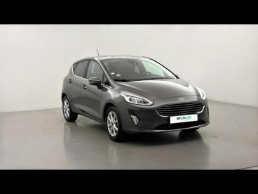 SPOTICAR Ford Fiesta 1.0 Ecoboost 125ch Mhev Titanium 5p Occasion - Citadine Hybride Gris Lunaire - Poitiers - 1203726829_3