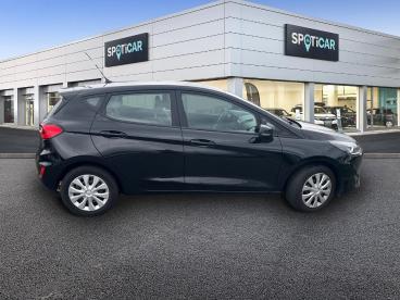 SPOTICAR Ford Fiesta 1.1 75ch Cool & Connect 5p Occasion - Citadine Essence Noir Agate Métallisée - Dunkerque - 1203737706_4