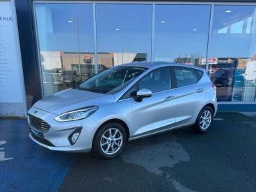 SPOTICAR Ford Fiesta 1.1 75ch Titanium 5p Occasion - Citadine Essence Fashion Gris Magnetic - Libourne - 1203742502_1
