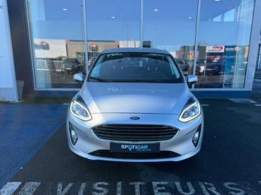 SPOTICAR Ford Fiesta 1.1 75ch Titanium 5p Occasion - Citadine Essence Fashion Gris Magnetic - Libourne - 1203742502_2