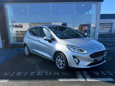 SPOTICAR Ford Fiesta 1.1 75ch Titanium 5p Occasion - Citadine Essence Fashion Gris Magnetic - Libourne - 1203742502_3
