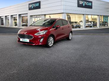 SPOTICAR Ford Fiesta 1.0 Ecoboost 100 Ch S&s Bva6 Titanium Occasion - Citadine Essence Rouge - Lormont - 1203751035_1