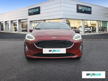 SPOTICAR Ford Fiesta 1.0 Ecoboost 100 Ch S&s Bvm6 Titanium Occasion - Citadine Essence Rouge - Noidans Les Vesoul - 1203772694_2