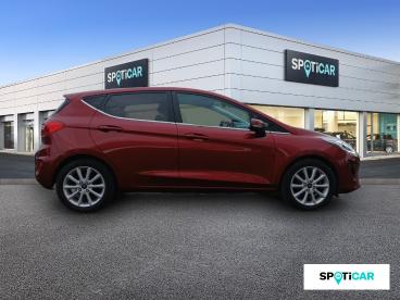 SPOTICAR Ford Fiesta 1.0 Ecoboost 100 Ch S&s Bvm6 Titanium Occasion - Citadine Essence Rouge - Noidans Les Vesoul - 1203772694_4