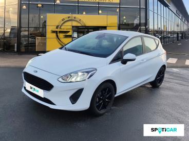 SPOTICAR Ford Fiesta 1.1 75ch Cool & Connect 5p Occasion - Citadine Essence Blanc Glacier - Reims - 1203781222_1