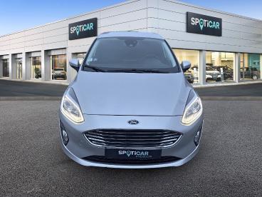 SPOTICAR Ford Fiesta 1.1 75 Ch Bvm5 Titanium Occasion - Citadine Essence Gris - Besancon - 1203793785_2