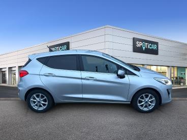 SPOTICAR Ford Fiesta 1.1 75 Ch Bvm5 Titanium Occasion - Citadine Essence Gris - Besancon - 1203793785_4